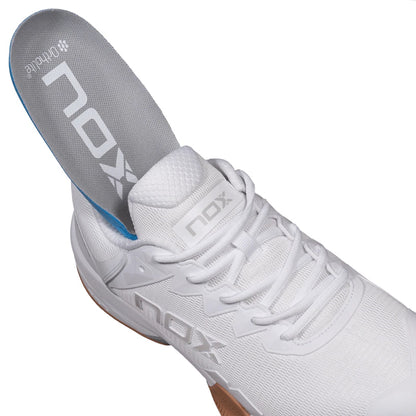 NOX ML10 HEXA Padel Cipő - White/Caramel