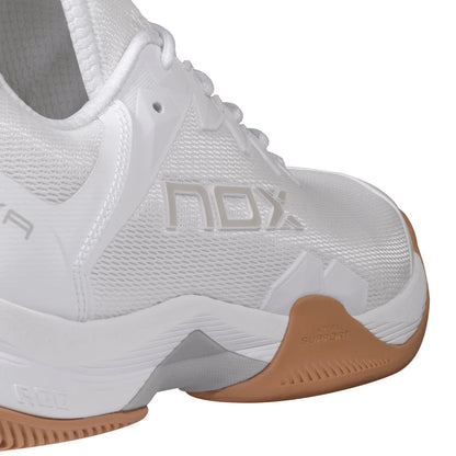 NOX ML10 HEXA Padel Cipő - White/Caramel