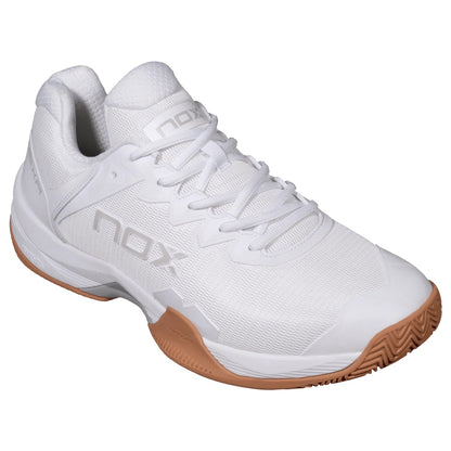 NOX ML10 HEXA Padel Cipő - White/Caramel