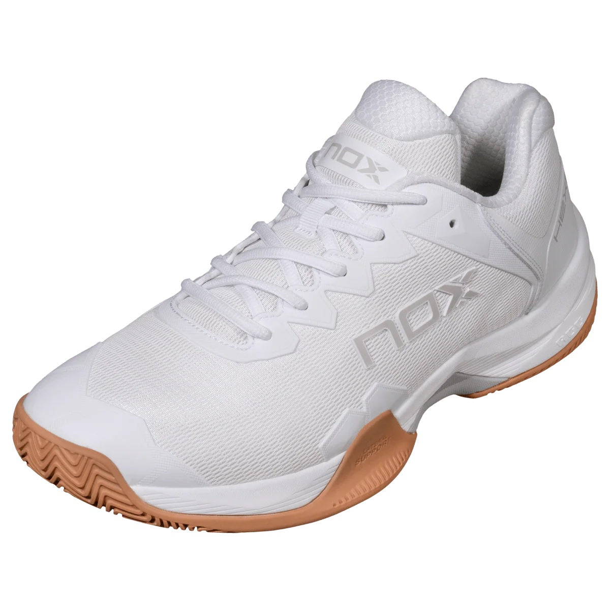 NOX ML10 HEXA Padel Cipő - White/Caramel