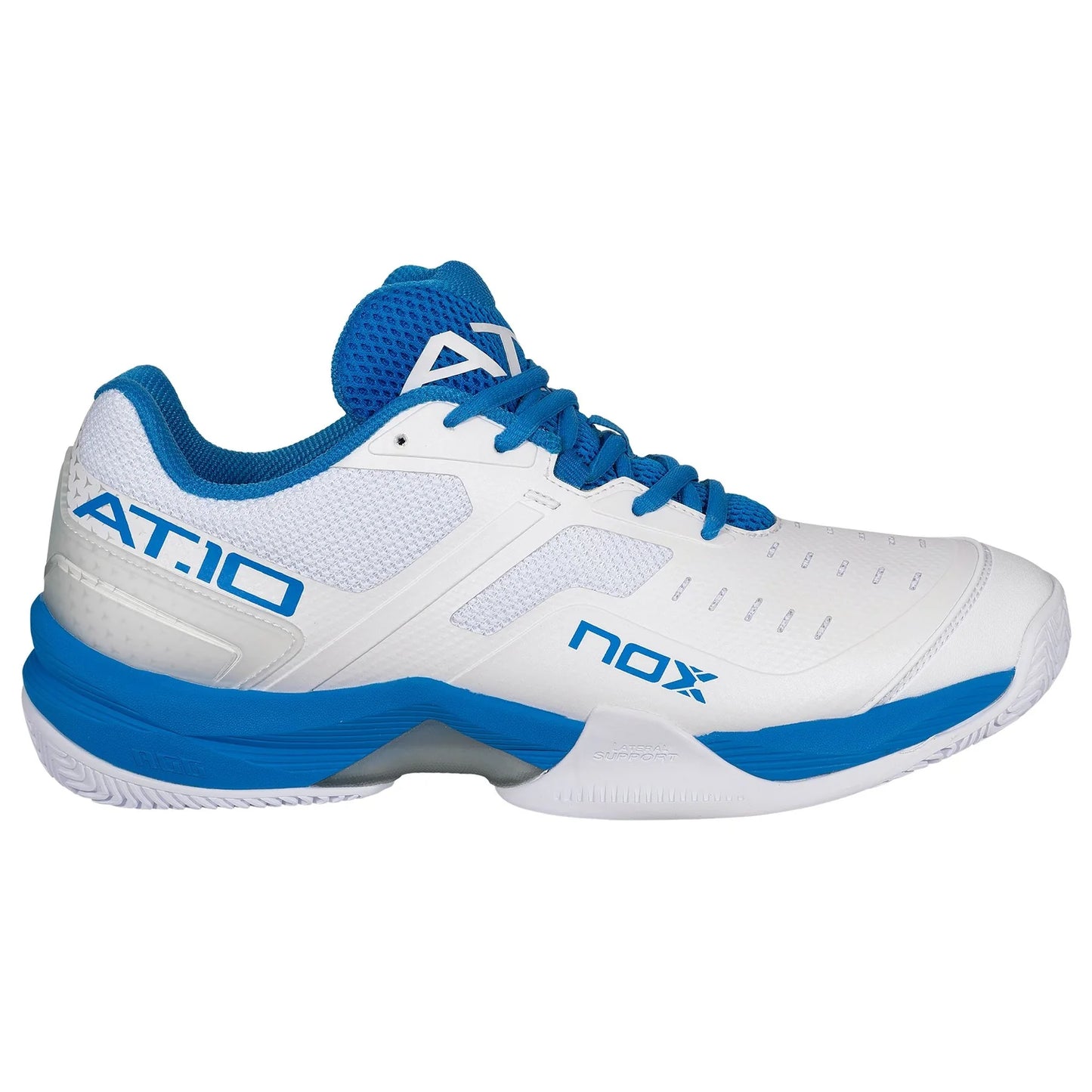 NOX AT10 Padel Cipő - White/Sea Navy